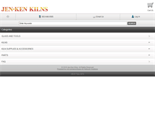 Tablet Screenshot of jenkenkilns.com
